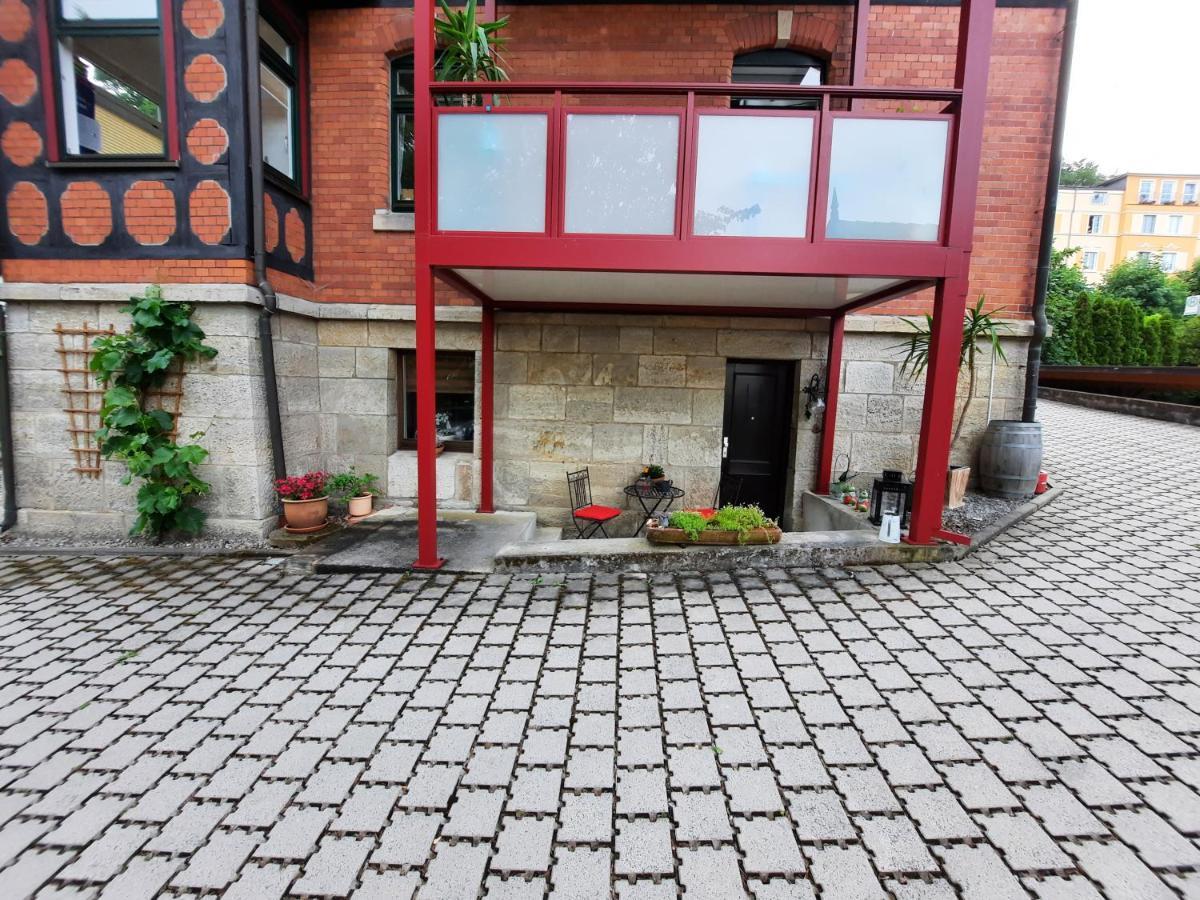 Ferienwohnung Villa Frosch Meiningen Eksteriør billede