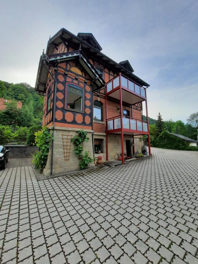 Ferienwohnung Villa Frosch Meiningen Eksteriør billede