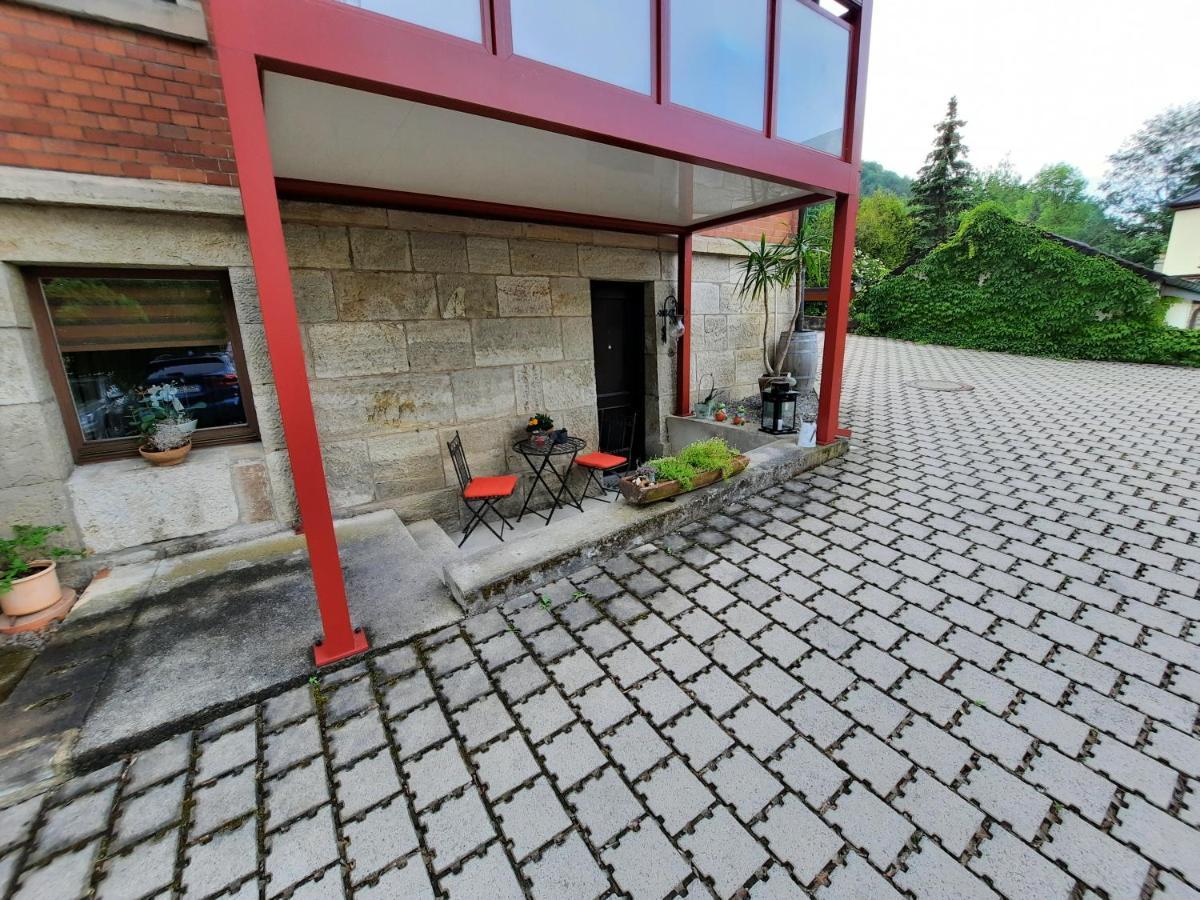Ferienwohnung Villa Frosch Meiningen Eksteriør billede